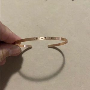 “Dream Big” Rose Bracelet